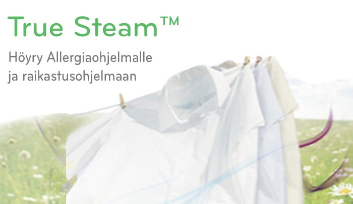 Höyryohjelma allergikoille ja nopea raikastus